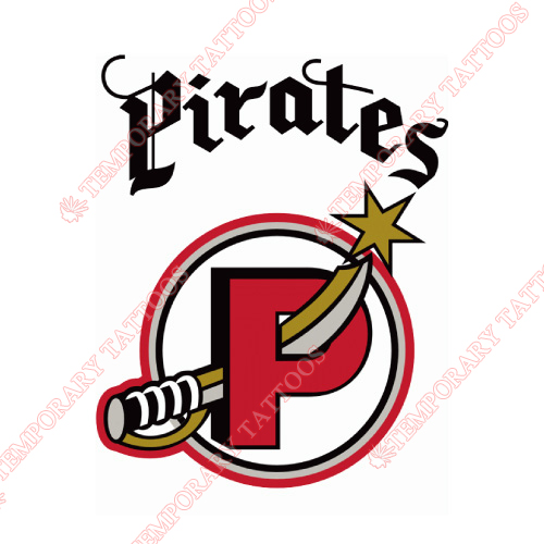 Portland Pirates Customize Temporary Tattoos Stickers NO.9099